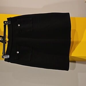 Black A line Skirt